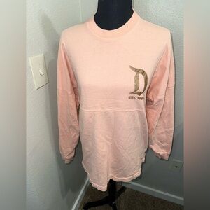 Disney Parks Disneyland Resort Spirit‎ Peach/Pink Rose Gold Jersey- XS